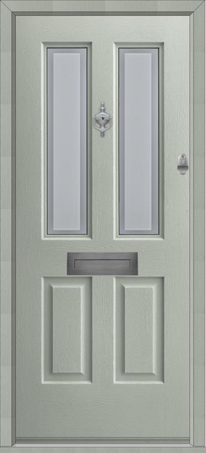 Rockdoor Ultimate - Jacobean Composite Door Set